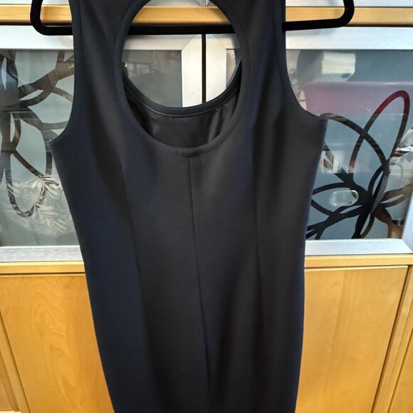 Beautiful Akris Punto Halter Knee Length Sheath Dress US Size 10 Black - Picture 3 of 6